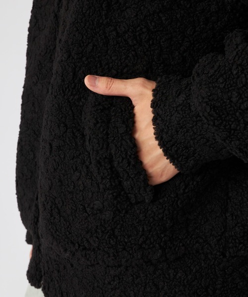 Kappa（カッパ）の「ボアフリースジャケット（その他アウター・メンズ・ブラウン系その他/ブラック・X-LARGE/LARGE/MEDIUM）」の12枚目の写真