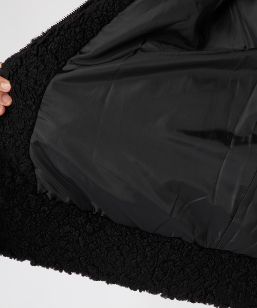 Kappa（カッパ）の「ボアフリースジャケット（その他アウター・メンズ・ブラウン系その他/ブラック・X-LARGE/LARGE/MEDIUM）」の13枚目の写真