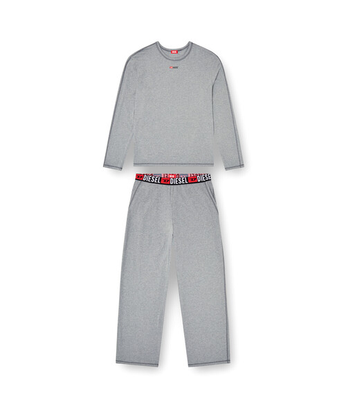 新品　ディーゼル　ルームウェア　上下セット　XXL　グレー　SET-NOLAN メンズ ルームウェア SET-NOLAN-D-CORE（ルームウェア/パジャマ