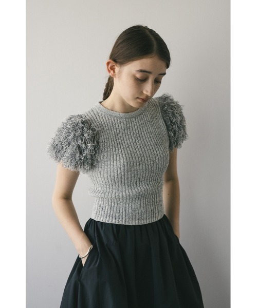 JOSE MOON フリンジニット セール】FRINGE KNIT PULLOVER/フリンジニットプルオーバー