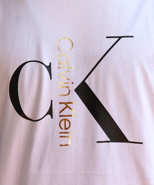 Calvin Klein(カルバン・クライン)の「Calvin Klein モノグラム半袖Tシャツ(Tシャツ/カットソー・メンズ・ホワイト系その他/ブラック・SMALL/MEDIUM/LARGE/X-LARGE)」の10枚目の写真