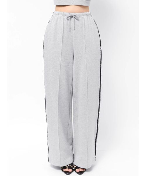 EATME（イートミー）の「サイドレーススウェットパンツ（スウェットパンツ・レディース・ネイビー/ブラック/グレー・FREE）」の16枚目の写真