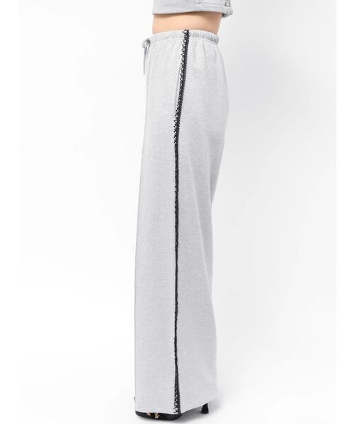 EATME（イートミー）の「サイドレーススウェットパンツ（スウェットパンツ・レディース・ネイビー/ブラック/グレー・FREE）」の17枚目の写真