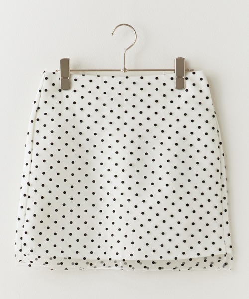 セール】Dot Mini Skirt / ドット柄 ミニスカート（スカート