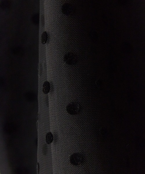 BLANK　（ブランク）の「Dot Mini Skirt / ドット柄 ミニスカート（スカート・レディース・ブラック/グレー/ホワイト・FREE）」の17枚目の写真