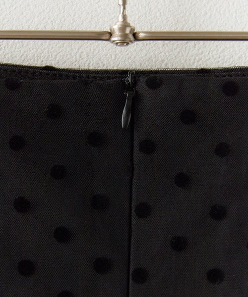 BLANK　（ブランク）の「Dot Mini Skirt / ドット柄 ミニスカート（スカート・レディース・ブラック/グレー/ホワイト・FREE）」の15枚目の写真
