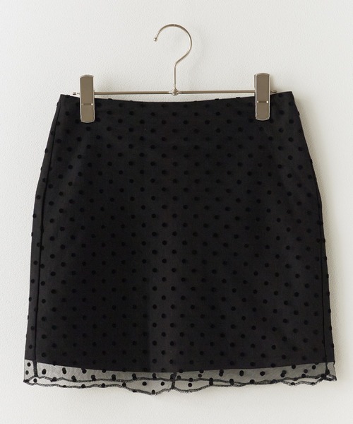 セール】Dot Mini Skirt / ドット柄 ミニスカート（スカート）｜BLANK