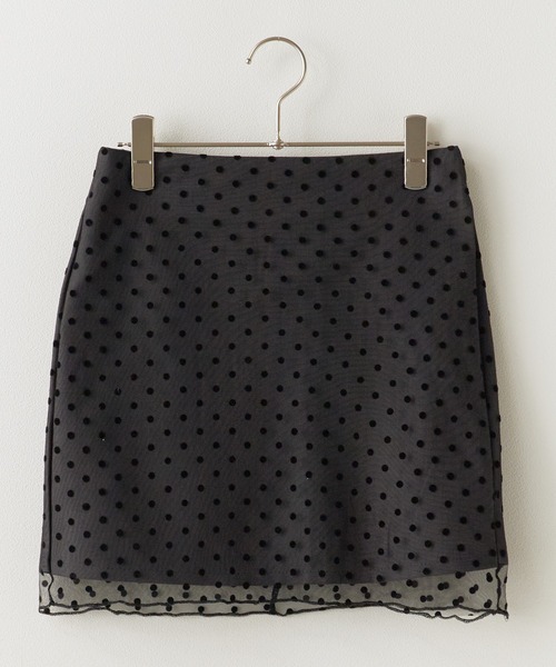 Louis Vuitton ドット柄ミニスカート 裏地付きでチラ見せ防止！ドット柄ミニスカート スカート ミニスカート