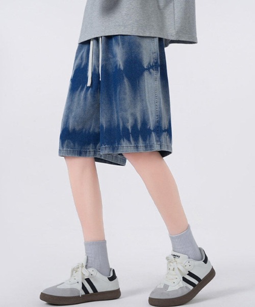 ROOPTOKYO(ループトウキョウ)の「グラデーションデザイン デニムショーツ メンズ 夏物 夏服(デニムパンツ・メンズ・ブラック/ブルー・L/M)」の21枚目の写真