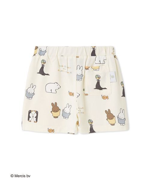 Dick Bruna ベビモコパーカ＆ショートパンツセット ミッフィー gelato pique ベビモコパーカ＆ショートパンツセット ミッフィー