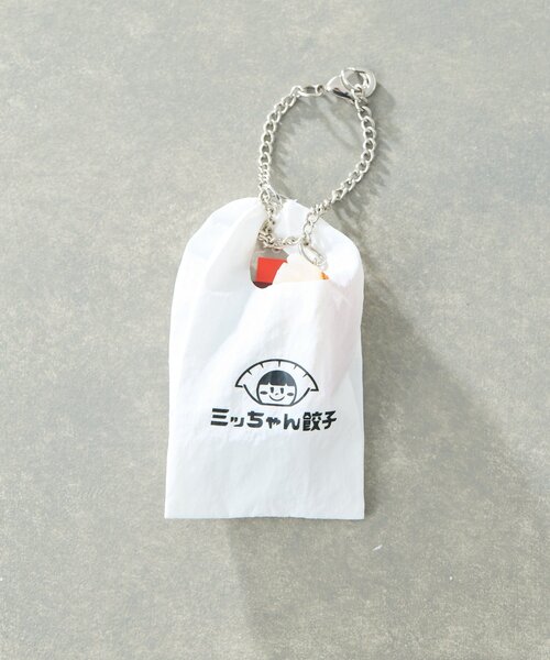 ear PAPILLONNER（イアパピヨネ）の「ミッちゃん餃子コラボチャーム（チャーム・レディース・ホワイト・FREE）」の9枚目の写真