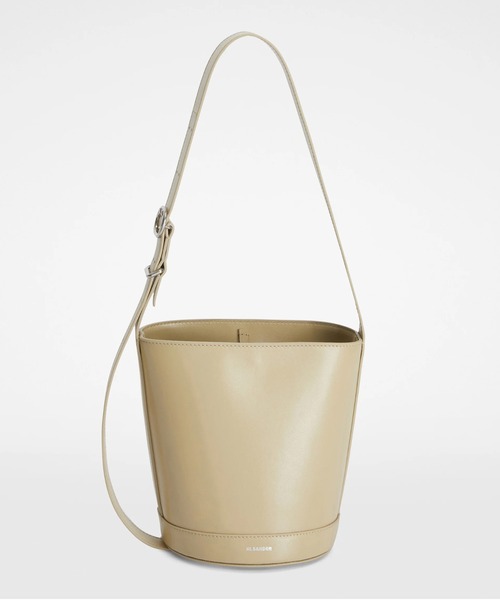 JIL SANDER(ジルサンダー)の「CANNOLO BUCKET(ショルダーバッグ・レディース・ブラック/グレー系/パープル系/ベージュ/ライトブラウン/ブラウン・UNI)」の13枚目の写真