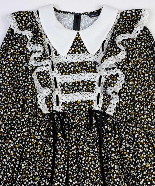 MILK アリス+オリビア　モノトーンドレス MILK様専用 アリス+オリビア モノトーンドレス