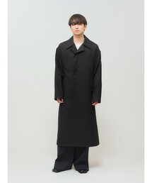 MIDIUMISOLID Men’s ウールサージロングコート