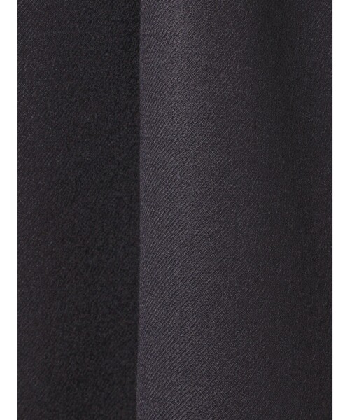 MIDIUMISOLID(ミディウミソリッド)の「MIDIUMISOLID Men’s ウールサージロングコート(その他アウター・メンズ・ブラック/ネイビー・48)」の4枚目の写真