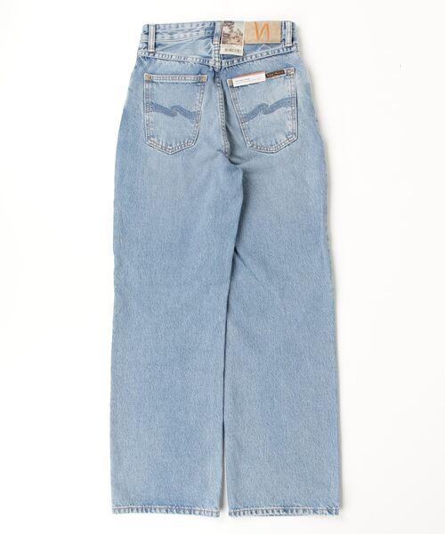 Nudie Jeans(ヌーディージーンズ)の「Nudie Jeans/ヌーディージーンズ Clean Eileen / ワイドストレートジーンズ / Vintage Dreams / レングス28(デニムパンツ・レディース・インディゴブルー・24inch/25inch/26inch/27inch/28inch)」の11枚目の写真