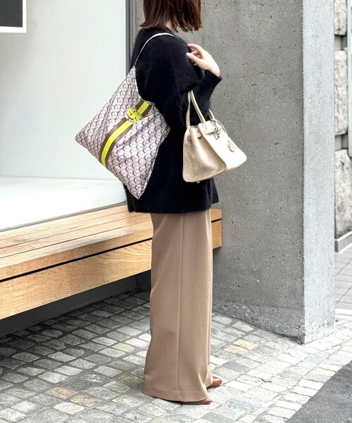 grace grace （グラスグラス）の「【grace grace/グラスグラス】アイビーモノグラムサブバッグ M（ショルダーバッグ・レディース・パープル系その他/ブルー系その他/イエロー系その他・FREE）」の11枚目の写真