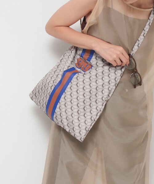 grace grace （グラスグラス）の「【grace grace/グラスグラス】アイビーモノグラムサブバッグ M（ショルダーバッグ・レディース・パープル系その他/ブルー系その他/イエロー系その他・FREE）」の14枚目の写真