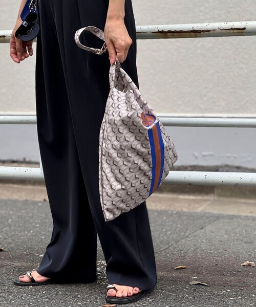 grace grace （グラスグラス）の「【grace grace/グラスグラス】アイビーモノグラムサブバッグ M（ショルダーバッグ・レディース・パープル系その他/ブルー系その他/イエロー系その他・FREE）」の19枚目の写真