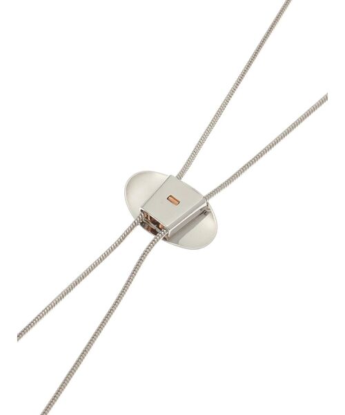 MERCURYDUO（マーキュリーデュオ）の「メタルパーツネックレス（ネックレス・レディース・シルバー・FREE）」の3枚目の写真