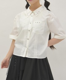 axes femme | スタッズデザインシャツ(シャツ/ブラウス)