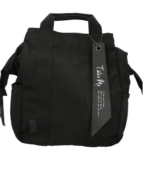 BACKYARD FAMILY(バックヤードファミリー)の「Take Me 3Layer Daypack2(バックパック/リュック・レディース・カーキ/グレー/ネイビー/ベージュ/ブラック・FREE)」の6枚目の写真