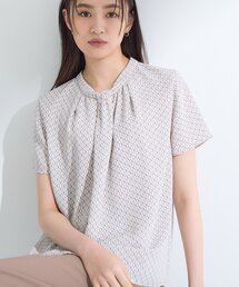 INDIVI 半袖シャツ アイボリー 38 タグ付き INDIVI 半袖シャツ