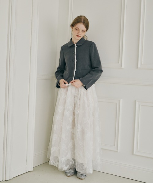 idem（イデム）の「volume tulle butterfly dot skirt / バタフライドットチュールボリュームスカート（スカート・レディース・アイボリー・フリー/SMALL）」の13枚目の写真