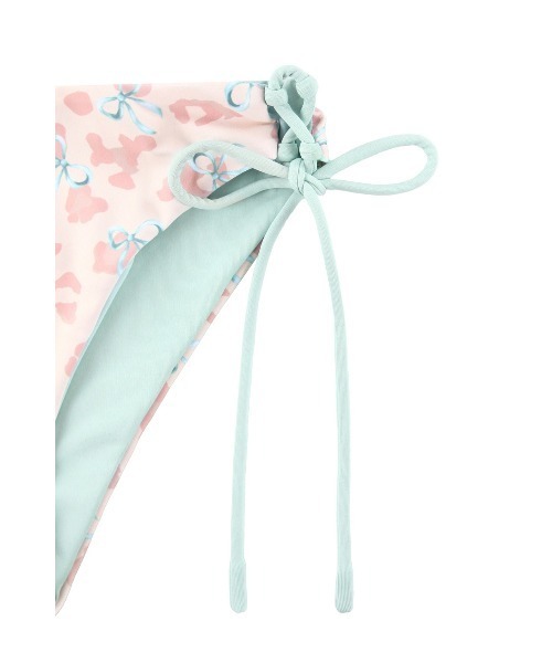 ALEXIA STAM CALNAMUR レオパードリボンビキニ CALNAMUR x ALEXIA STAM] Bianca & Skylar Leopard Ribon