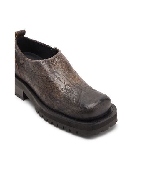 DIESEL(ディーゼル)の「メンズ クロッグシューズ TEXAN D-TEXAN CLOG(モカシン/デッキシューズ・メンズ・ダークブラウン・44/42/43/41)」の3枚目の写真