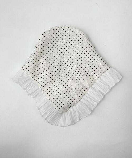 WEGO(ウィゴー)の「WEGO/ドットフリルバブーシュカカチューシャ(カチューシャ・レディース・サックスブルー/ホワイト・FREE)」の5枚目の写真