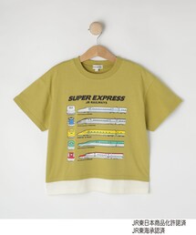 SHOO・LA・RUE | 【JR】レイヤード風電車Tシャツ(Tシャツ/カットソー)