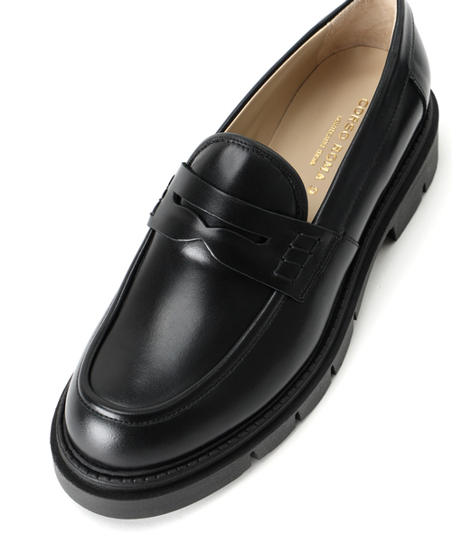 CORSO ROMA，9（コルソローマ）の「CORSO ROMA9/コルソローマ ノーヴェ ボリュームローファー（ローファー・レディース・ブラック・36/37/38/39）」の12枚目の写真