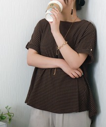 libelle more | シャーリングバックフレアトップス(Tシャツ/カットソー)