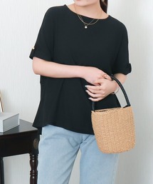 libelle more | シャーリングバックフレアトップス(Tシャツ/カットソー)