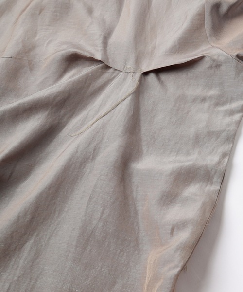 JIEDA（ジエダ）の「HAND STITCH OPEN COLLAR SHIRT S/S（シャツ/ブラウス・メンズ・オリーブ系/ダークグレー・1/2）」の19枚目の写真