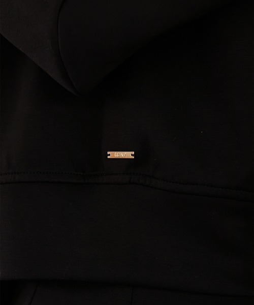 Luan（ルアン）の「【Luan】【FLIGHT COLLECTION】FOODIE & ALL IN ONE/フーディー&オールインワン（セットアップ・レディース・ブラック/アイボリー・1/0）」の11枚目の写真