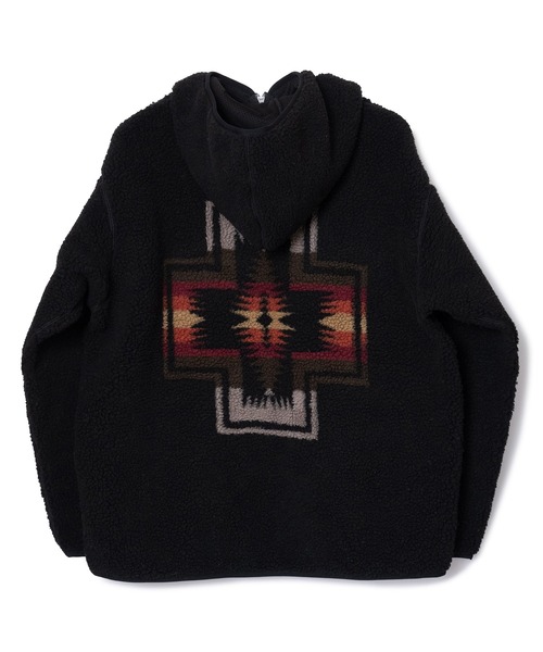 PENDLETON(ペンドルトン)の「PENDLETON/ペンドルトン ボアジャガードジップフーディ(その他アウター・メンズ・チャコールグレー/ブラック/アイボリー・LARGE/MEDIUM)」の11枚目の写真