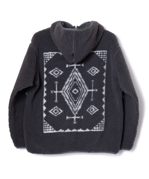 PENDLETON(ペンドルトン)の「PENDLETON/ペンドルトン ボアジャガードジップフーディ(その他アウター・メンズ・チャコールグレー/ブラック/アイボリー・LARGE/MEDIUM)」の16枚目の写真