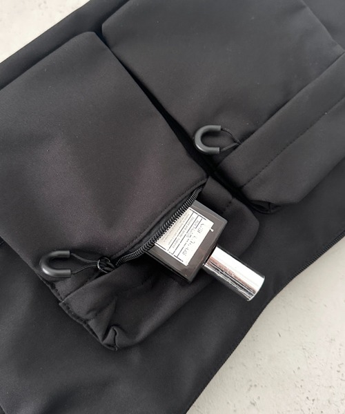 wears(ウェアーズ)の「ダブルポケットボディバッグ ショルダーバッグ(ボディバッグ/ウエストポーチ・レディース・ホワイト/ベージュ/ブラック/カーキ・FREE)」の21枚目の写真