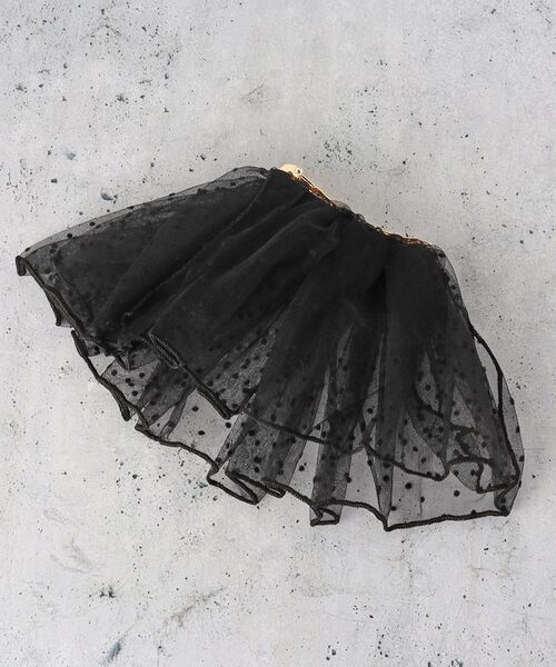 THE SHOP TK (ザ ショップ ティーケー )の「チュールバレッタ(その他ヘアアクセサリー・レディース・キャメル/ブラック・00)」の1枚目の写真