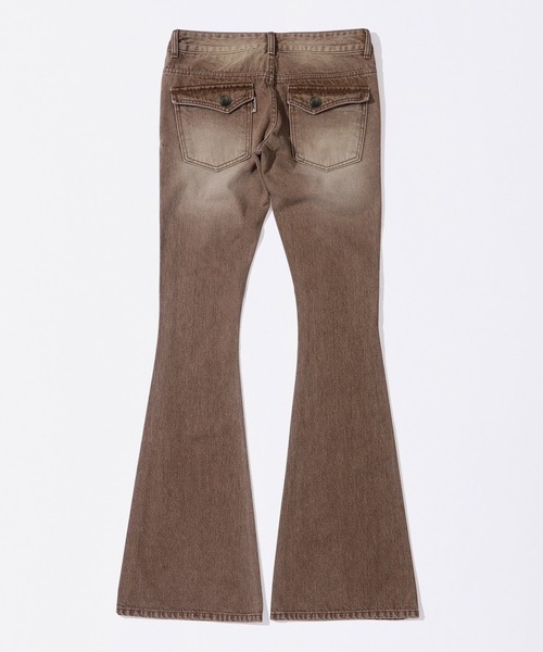 Whiskered Bootcut Denim（デニムパンツ）｜SCULPTOR（スカルプター