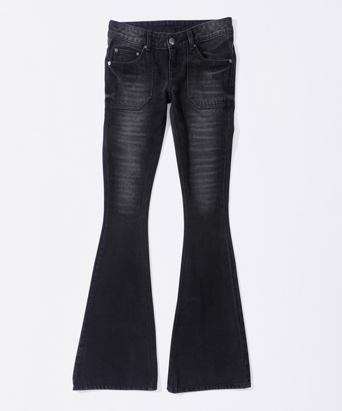 Whiskered Bootcut Denim（デニムパンツ）｜SCULPTOR（スカルプター