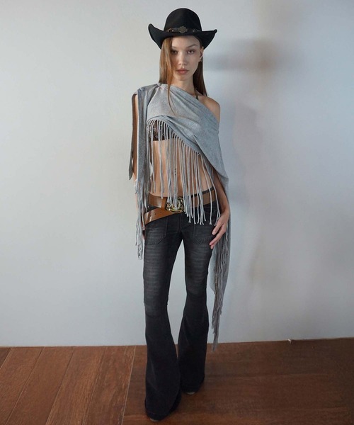 Whiskered Bootcut Denim（デニムパンツ）｜SCULPTOR（スカルプター