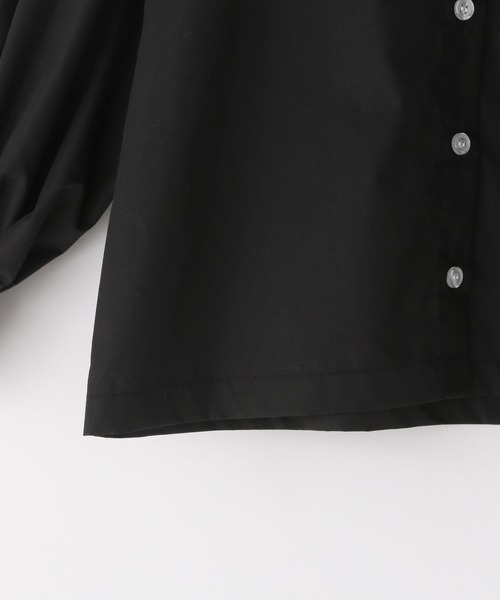 LOWRYS FARM（ローリーズファーム）の「ＢＩＧカラーフリルブラウス　578267（シャツ/ブラウス・キッズ・オフホワイト/ブラック/ストライプ・110cm/120cm/130cm/140cm/150cm）」の15枚目の写真