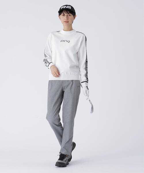 PING(ピン)の「【PING APPAREL】TCツイルテーパードパンツ <LADIES LINE> (LADIES)(その他パンツ・レディース・ホワイト/イエロー/ネイビー/グレー/ブルー・L/LL/M/S/XS)」の7枚目の写真