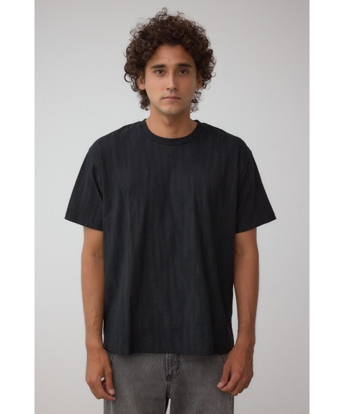 AZUL by moussy(アズールバイマウジー)の「テクスチャーシフトトップス(Tシャツ/カットソー・メンズ・ネイビー/ブラック/オフホワイト・MEDIUM/LARGE)」の20枚目の写真