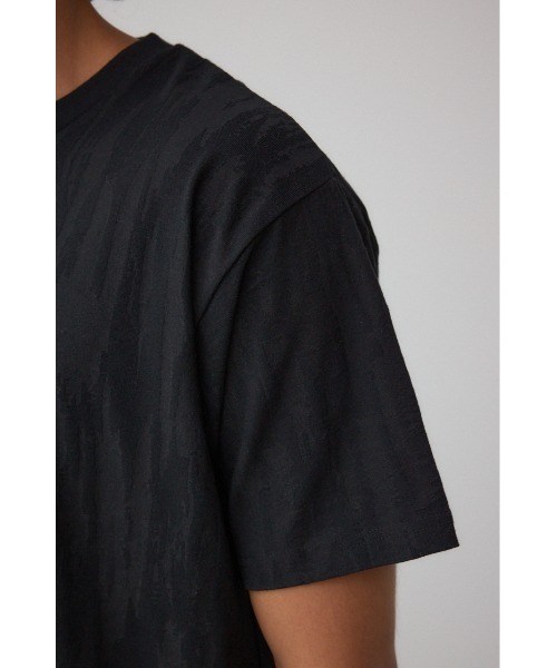 AZUL by moussy(アズールバイマウジー)の「テクスチャーシフトトップス(Tシャツ/カットソー・メンズ・ネイビー/ブラック/オフホワイト・MEDIUM/LARGE)」の21枚目の写真