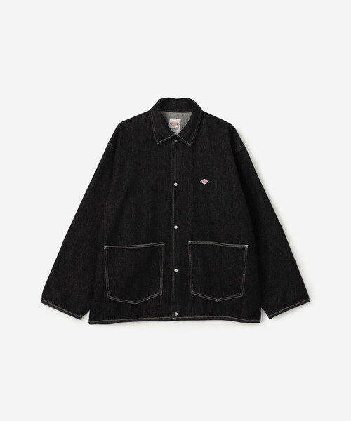 【DANTON】デニムカバーオール　ジャケット DANTON | コットンデニム カバーオール MEN（デニムジャケット