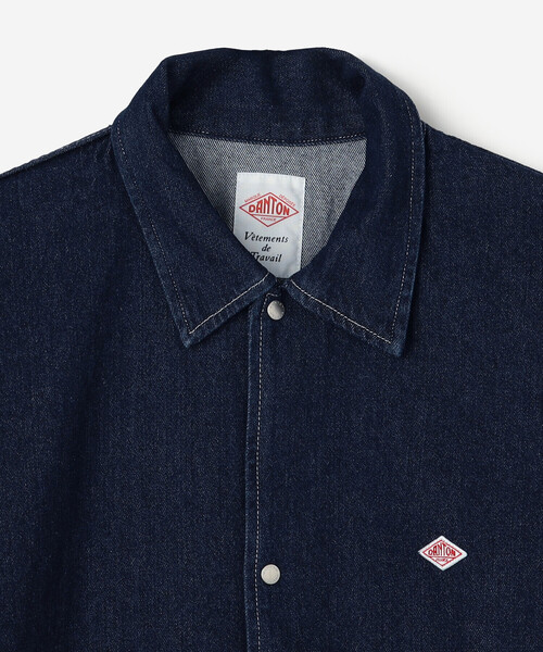 DANTON | コットンデニム カバーオール MEN（デニムジャケット